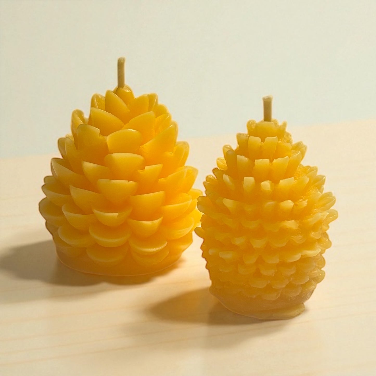Pinecone Candles