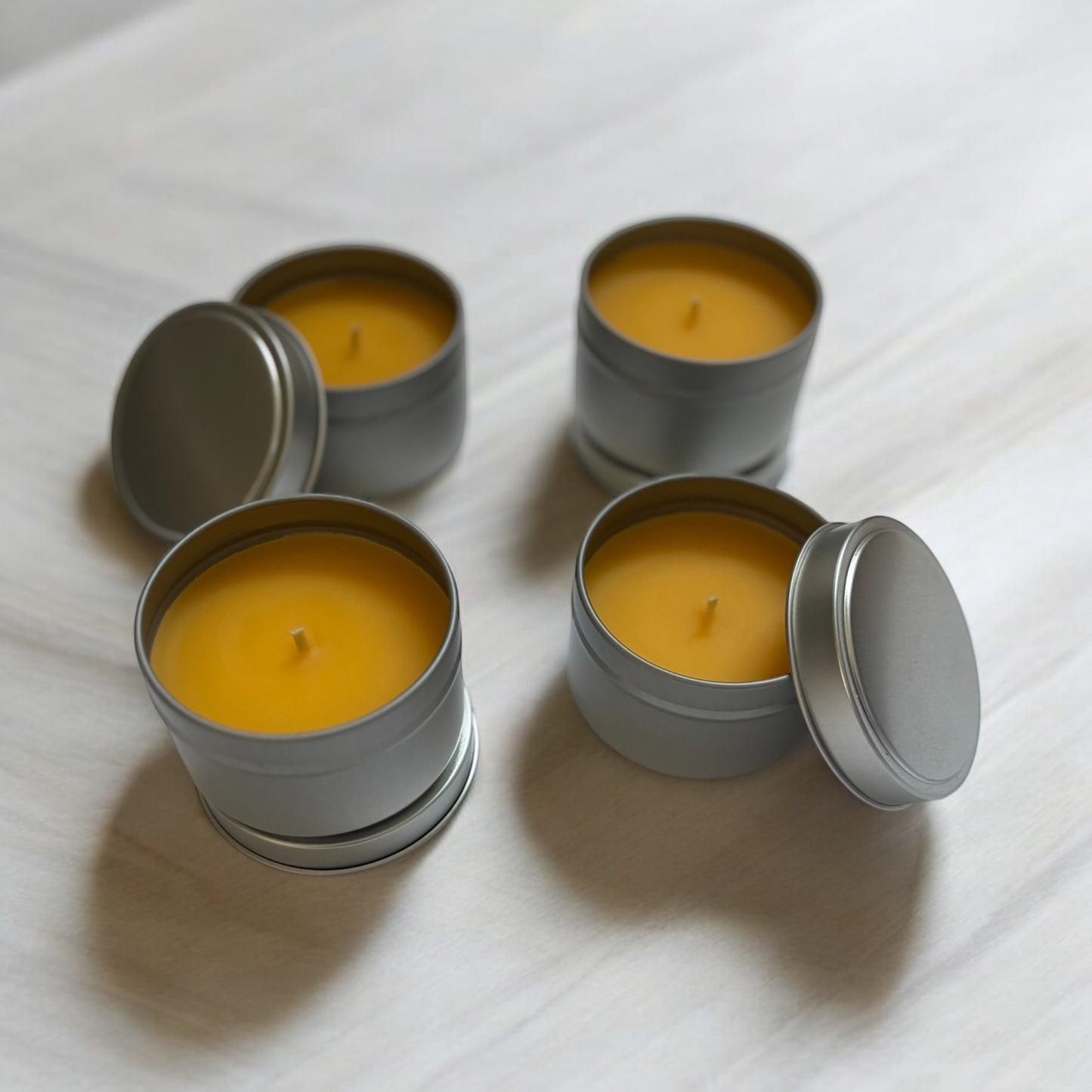 Outdoor Tin Candles