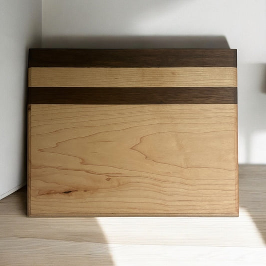 Maple & Walnut Wood Cutting Board
