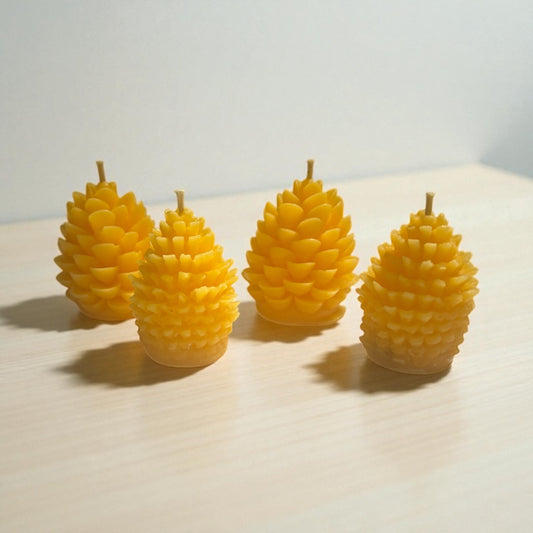 Pinecone Candles